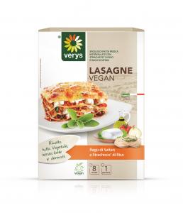 VEGAN LASAGNA with Seitan Ragout and Strachicco